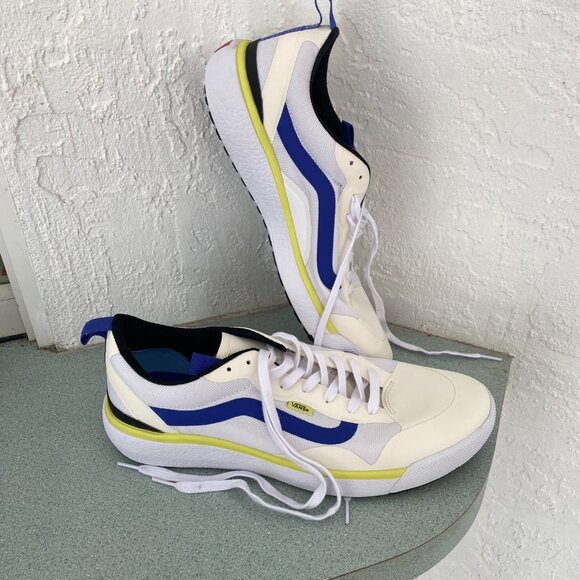 Vans Men's 11.5 UltraRange Exo True White Multi Blue Green Striped VN0A4U1KBOY - Picture 9 of 12